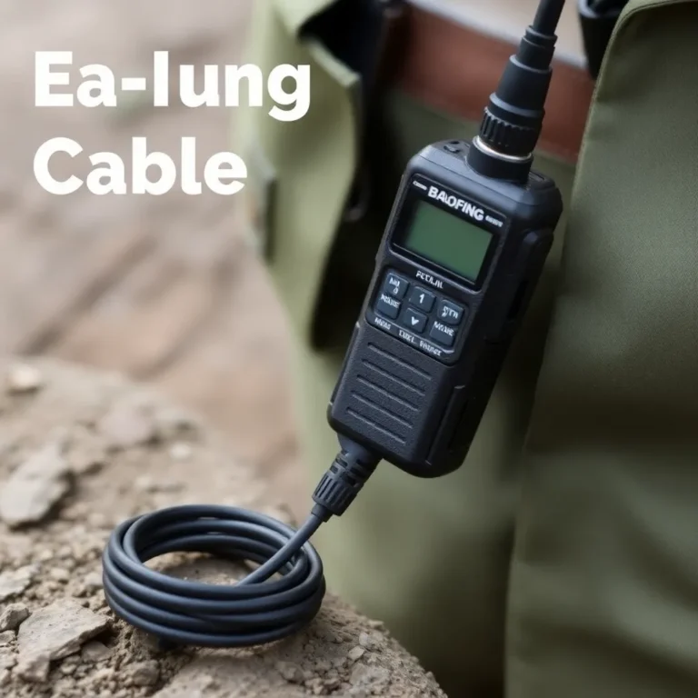 Baofeng K-Plug Programming Cable: Essential for Urban Survival