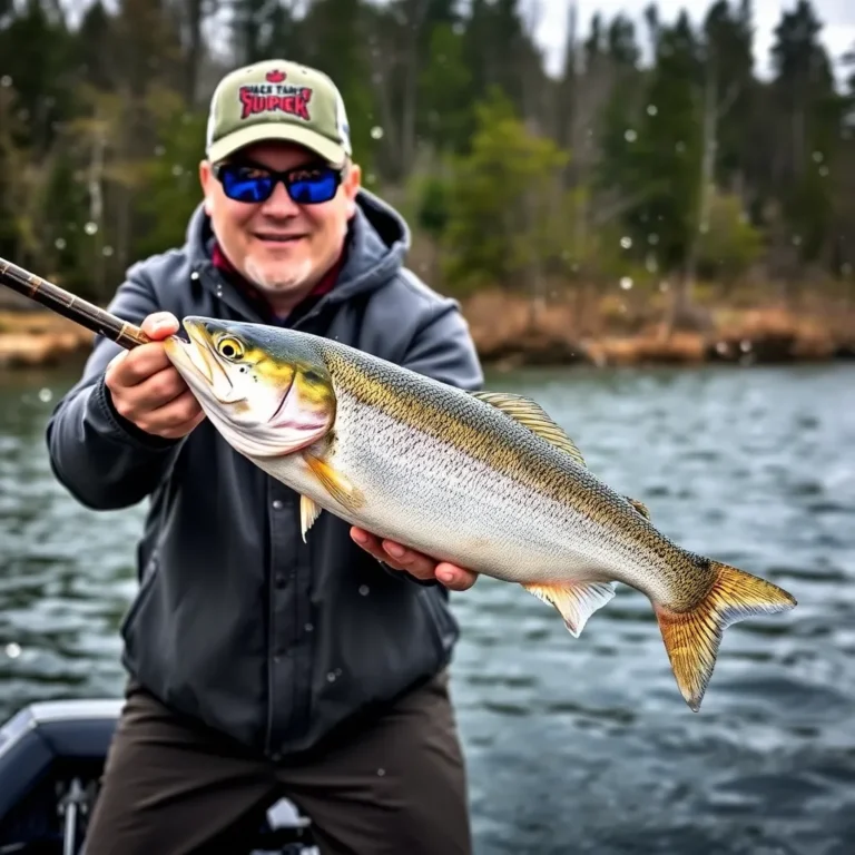 FISHING ADVENTURES IN UNLIKELY WEATHER CONDITIONS
