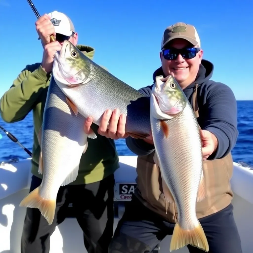 MASTERING EARLY-SEASON SALMON FISHING IN NEW ENGLAND