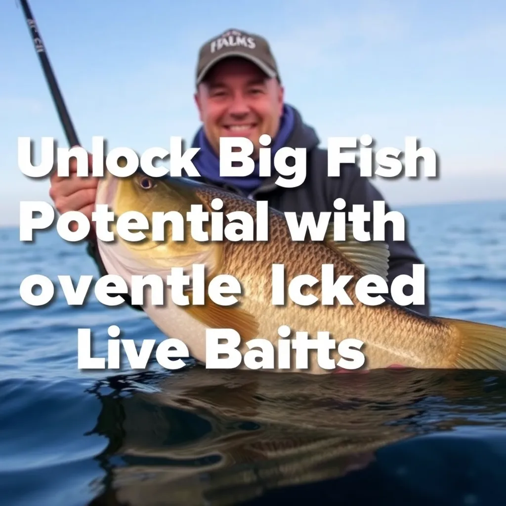 UNLOCK BIG FISH POTENTIAL WITH OFTEN OVERLOOKED LIVE BAITS