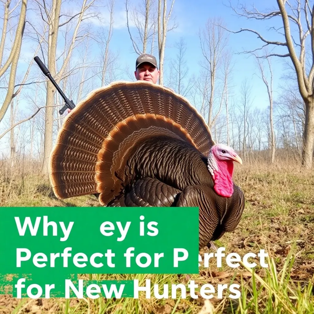 WHY TURKEY HUNTING IS PERFECT FOR NEW HUNTERS